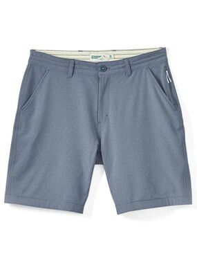 Wellen Hybrid Cruiser Short - 7.5" in Heather Blue - Size 30